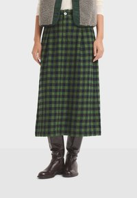 Falda acampanada - dark khaki