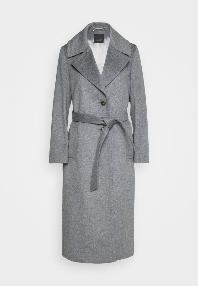COAT CLARETA BELT - Kåpe / frakk - grey