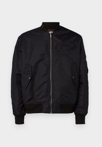ZIP JACKET - Giubbotto Bomber - black