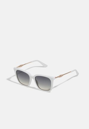 Saulesbrilles - white/gradient green