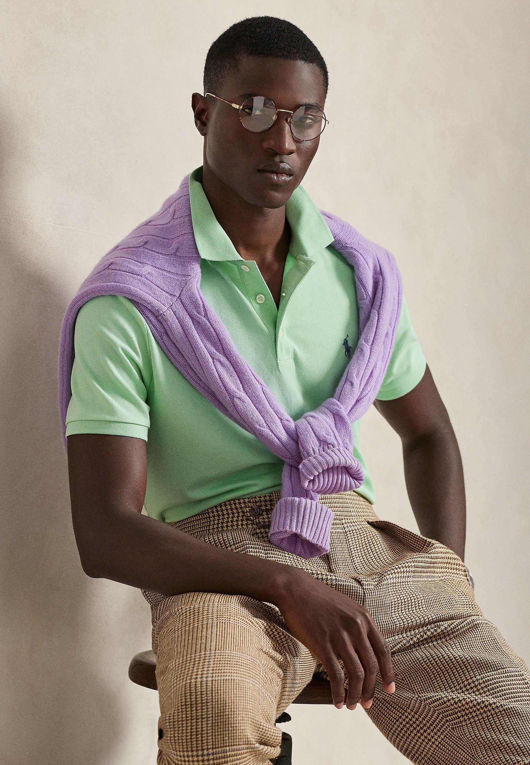 Polo Ralph Lauren CUSTOM SLIM FIT STRETCH MESH POLO SHIRT - Polo
