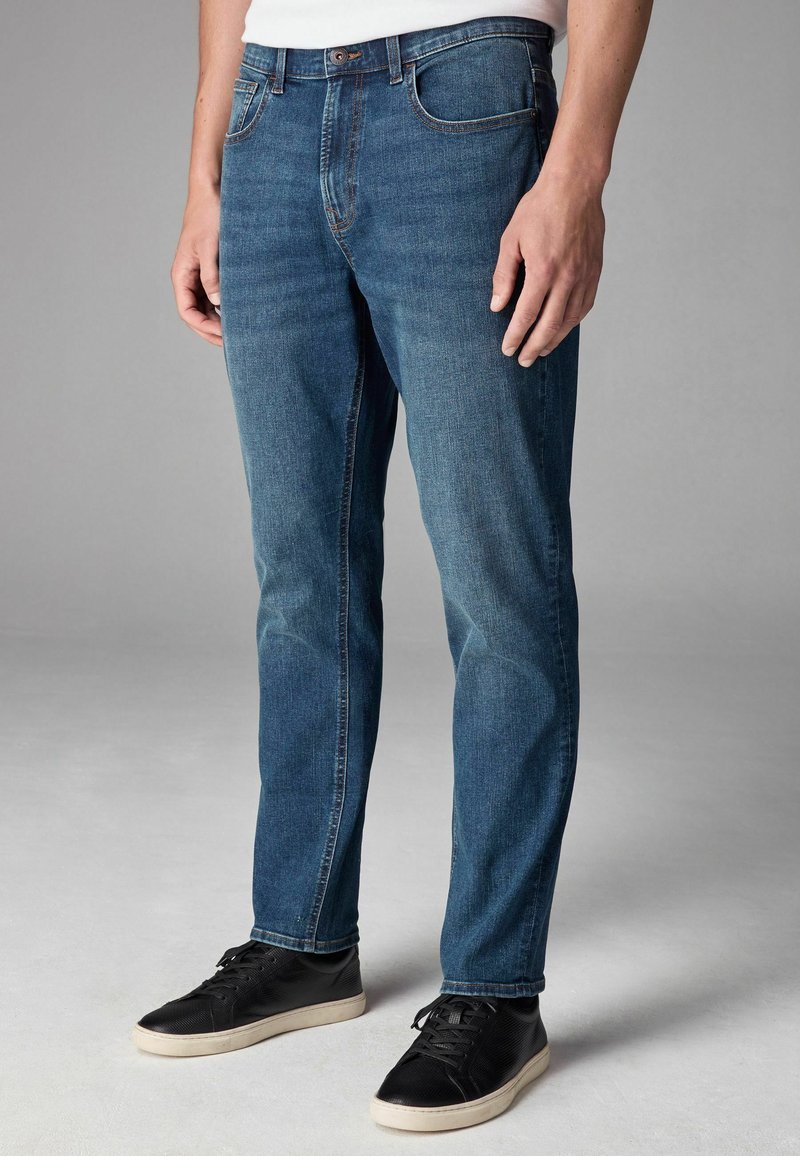 Next CLASSIC STRETCH - Traperice ravnih nogavica - blue mid vintage