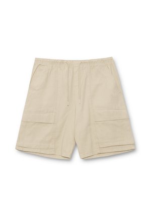 INSIDE, BERMUDA SUPER BAGGY - Shorts - beige