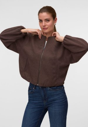 Vero Moda, VMCHLOE LS BOMBER JACKET NOOS - Леко яке - chocolate torte