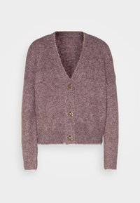 ONLY Chaqueta de punto - dark red
