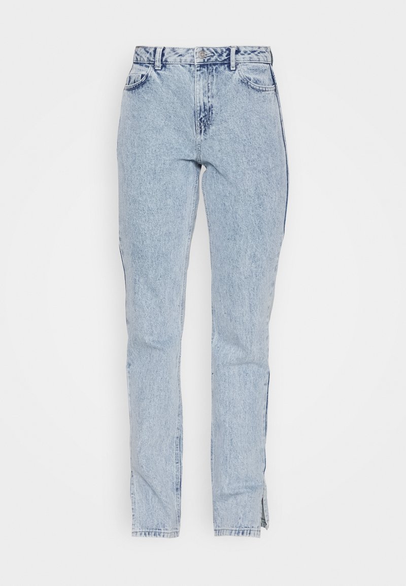 Noisy May Tall Straight leg jeans lichtblauw