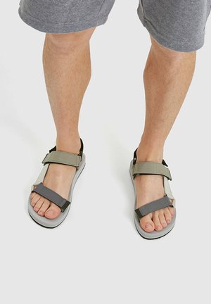 FLAT HOOK-AND-LOOP STRAP - Sandale za hodanje - grey