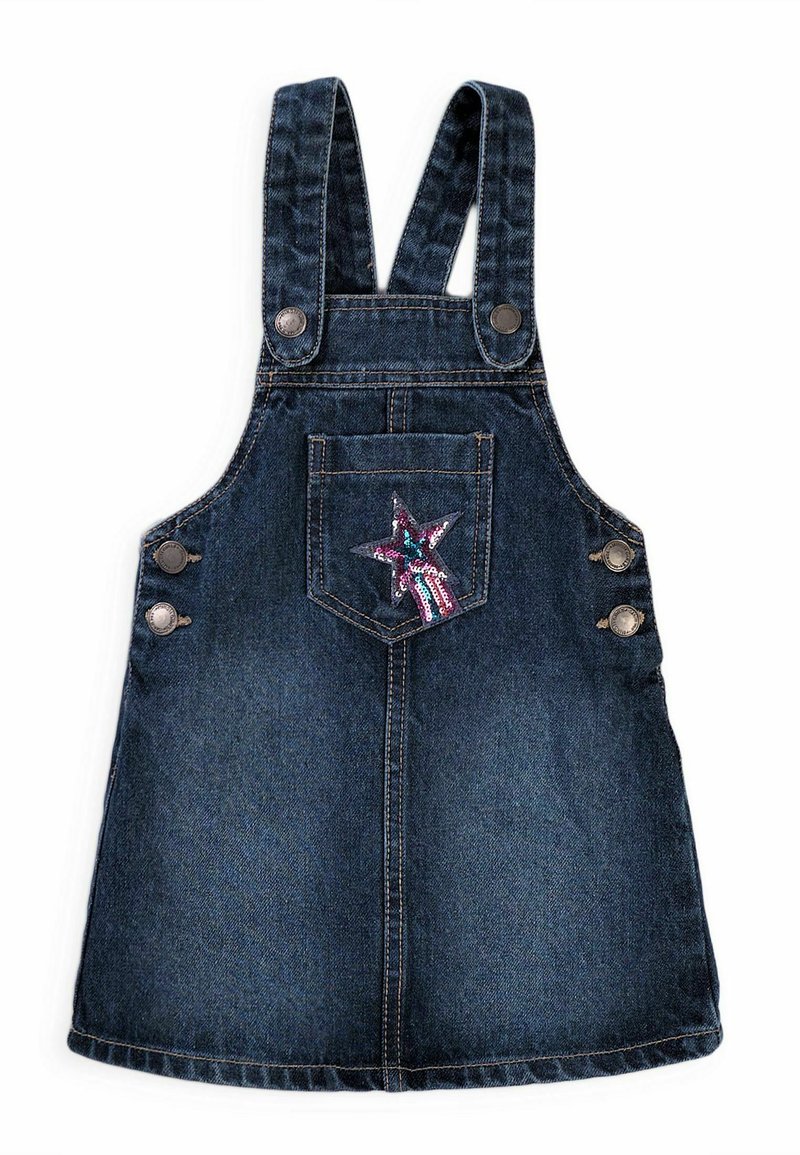 MINOTI PINAFORE - Jurk - blue denim