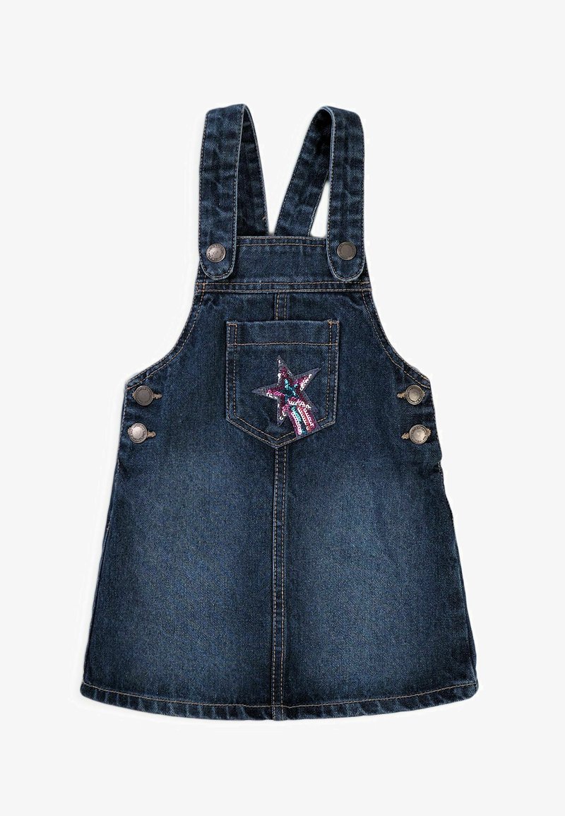 MINOTI PINAFORE - Jurk - blue denim