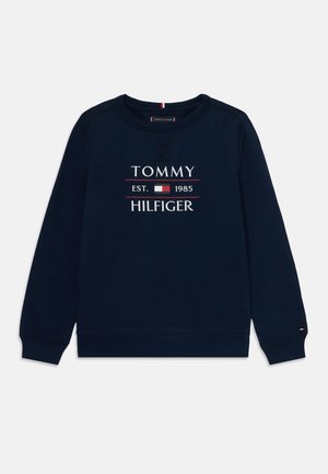 Tommy Hilfiger FLAG UNISEX - Sweatshirt - dark night navy