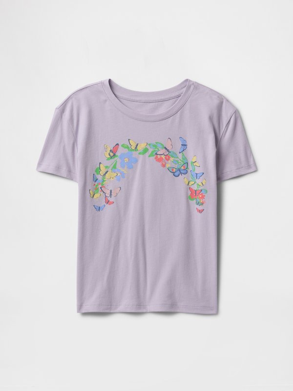 VALUE GIRLS - Print T-shirt - perfumed lilac2