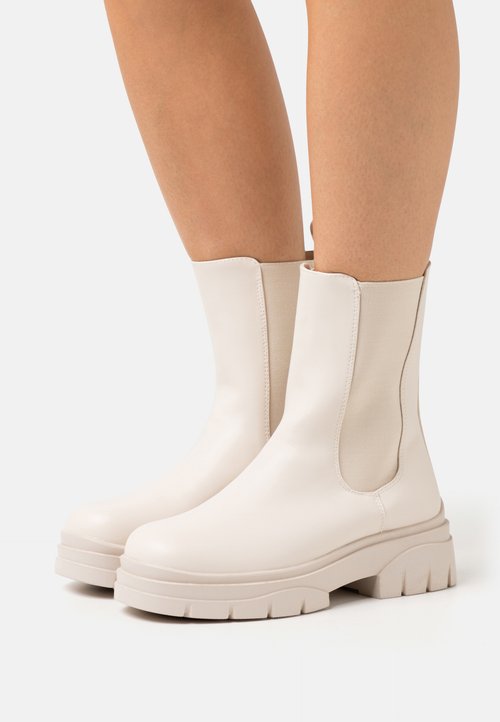Ankle Wellies Short Wellington Boots With Zips Leather Chunky Zip