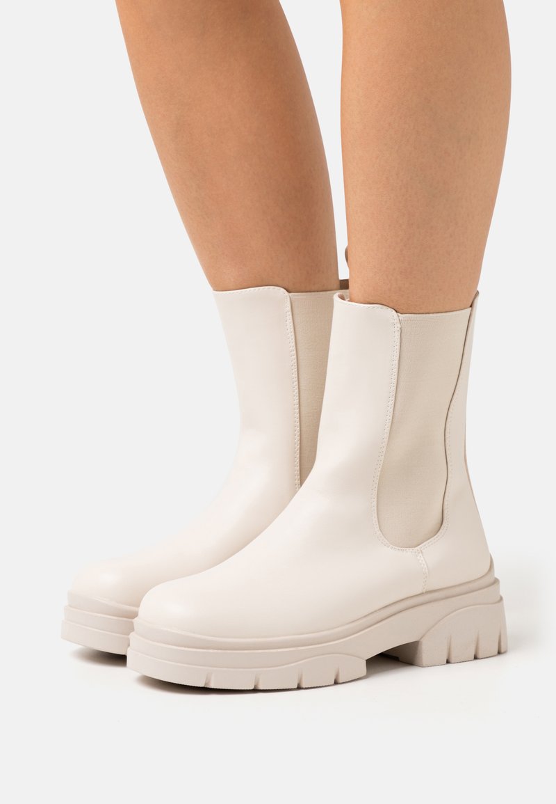 Even&Odd Wide Fit - Classic ankle boots - beige, Enlarge