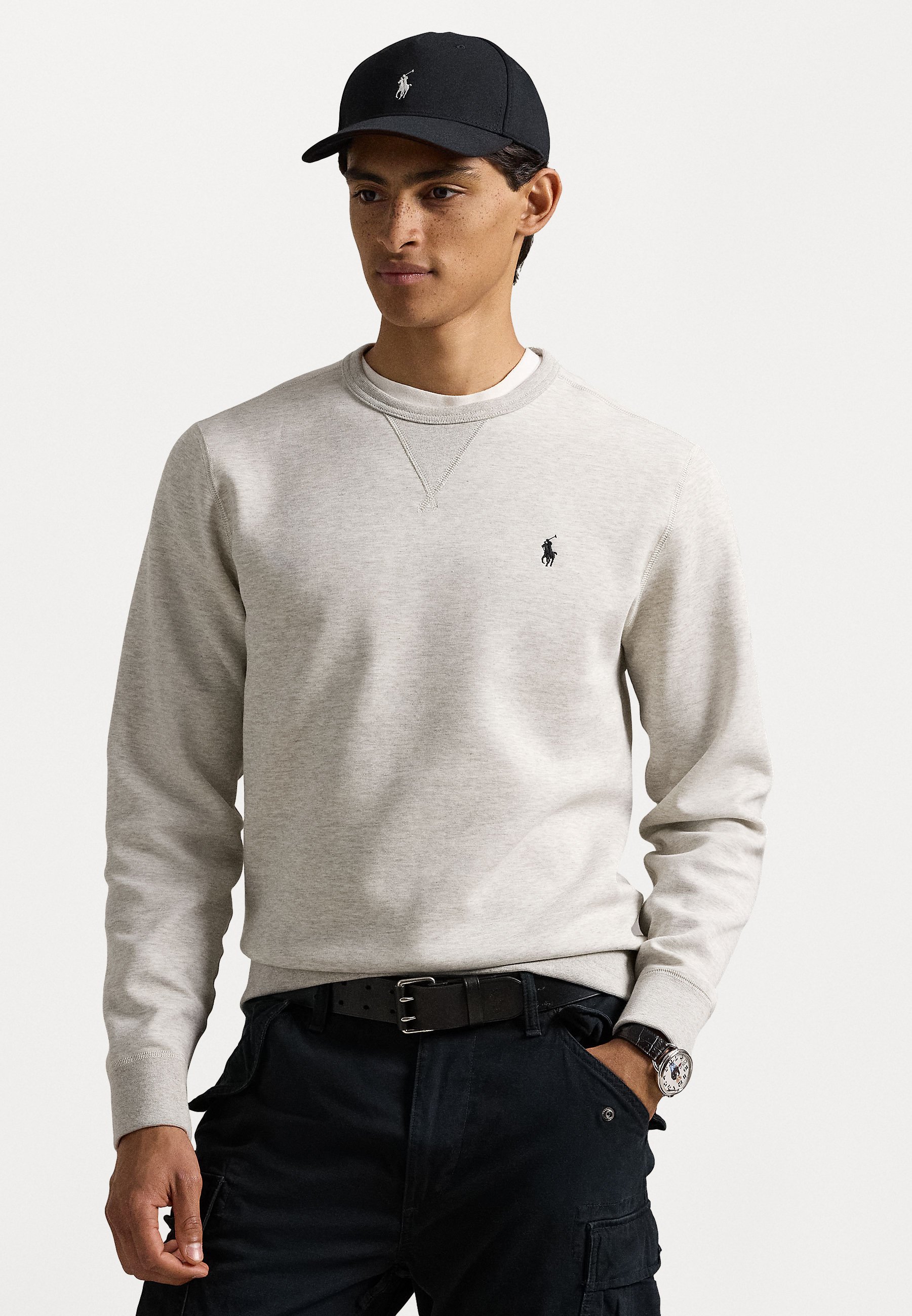 Polo Ralph Lauren Sweatshirt - light sport heather/black