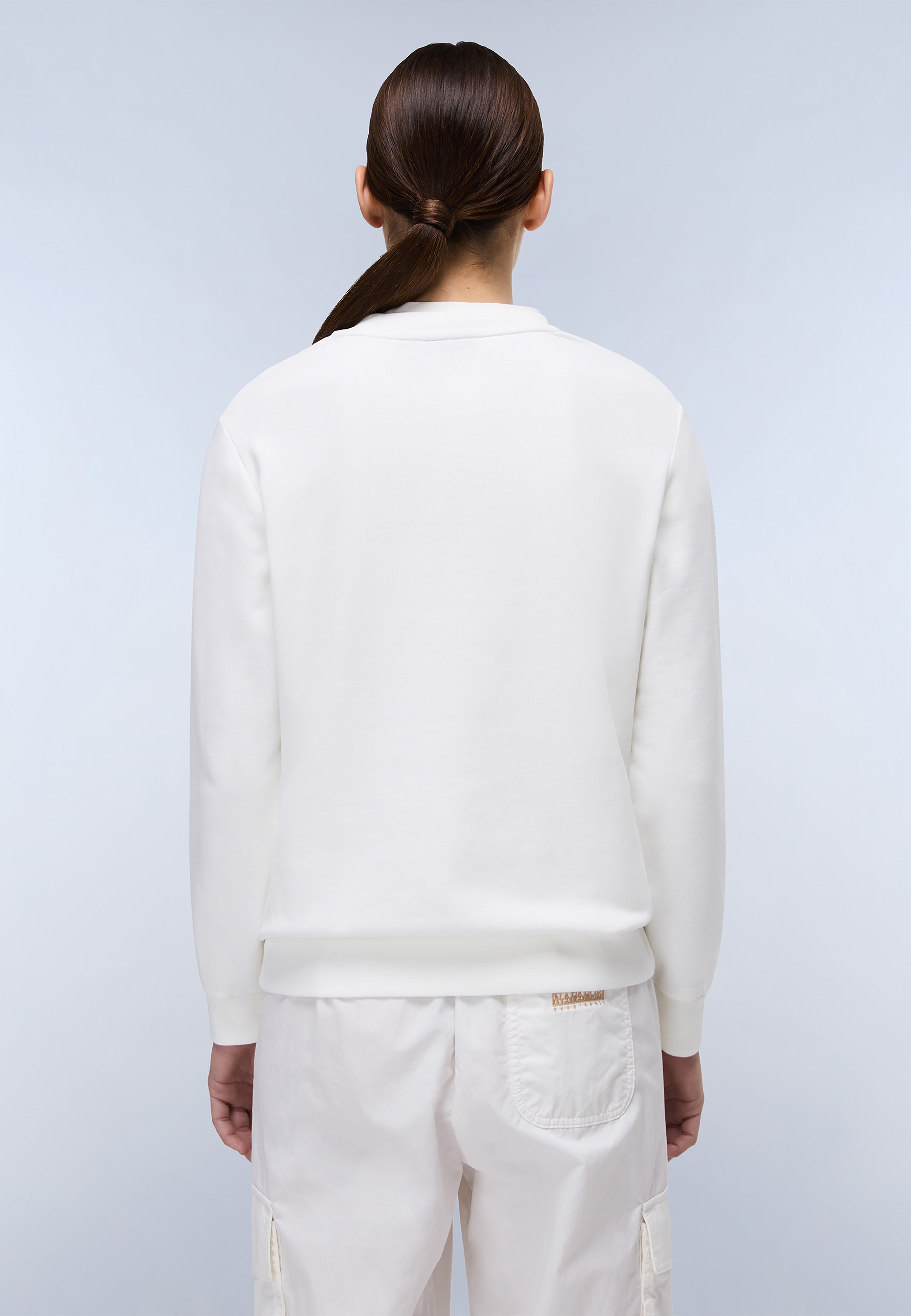 売れ筋商品|||ナパピリ パーカー・スウェットシャツ レディース アウター NINA ETHER - Sweatshirt - white Napapijri NINA - Sweatshirt - white - Zalando