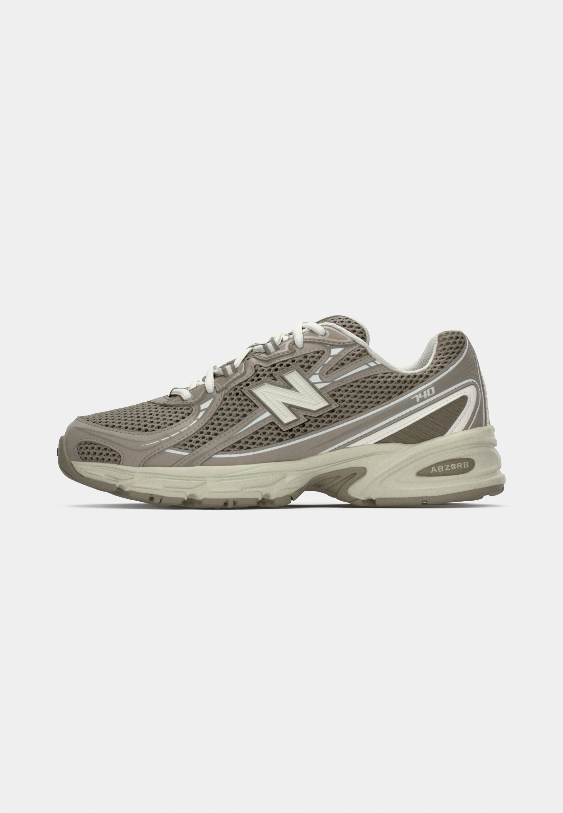 New Balance U740 UNISEX - Trainers - dark olivine/khaki - Zalando