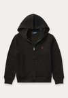 FLEECE FULL-ZIP HOODIE 2-14YO - Sweat zippé - black