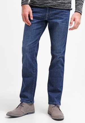 Vaqueros rectos - dark-blue denim