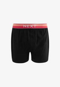Next TEN PACK - Bokseriai - black bright rainbow waistband