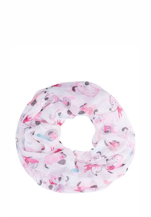 LOOP NALA - Snood - weiß pink