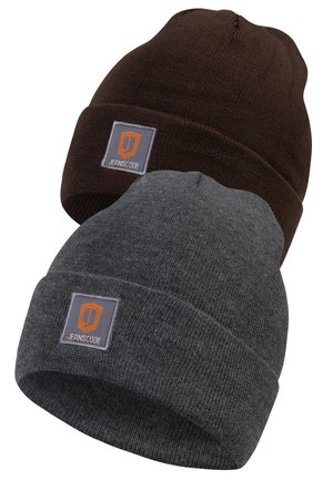 2 PACK  VULCANO - Mütze - brown charcoal