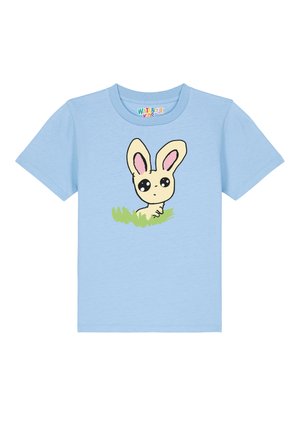 OSTERHASE IM GRAS - T-Shirt print - blue soul