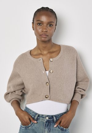 Apricot CROPPED - Cardigan - brown