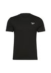 IDENTITY SMALL LOGO TEE - Osnovna majica kratkih rukava - black