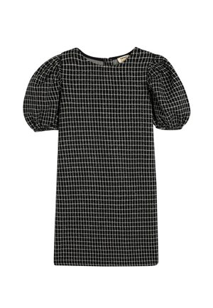 BALLOON SLEEVE - Stickad klänning - black