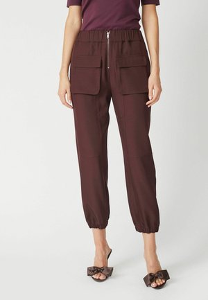 Co'couture LUNACC POCKET  - Stoffhose - winered