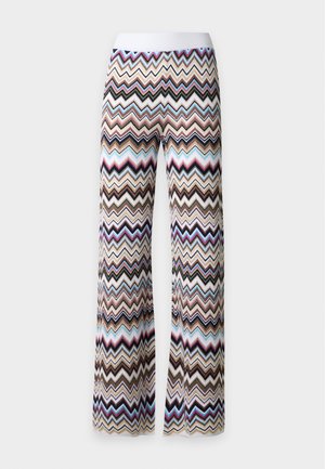 Missoni, Pantalon classique - multi-coloured/blue/fucsia/neutral