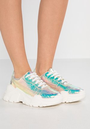 Sneakers - silver-coloured