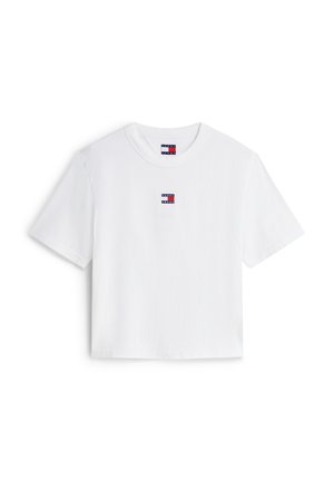 Tommy Jeans, T-shirt basique - ecru