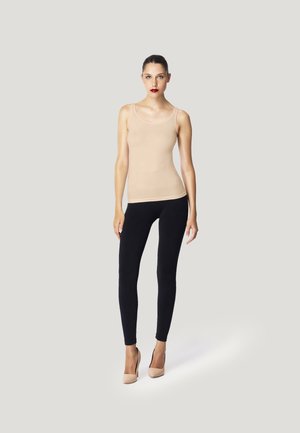 JAMAIKA SLEEVELESS - Linne - pink salt