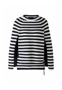 Oui RUBI - Jumper - dark blue white/dark blue - Zalando