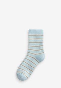 Next 7 PACK - Zeķes - blue neutral stripe