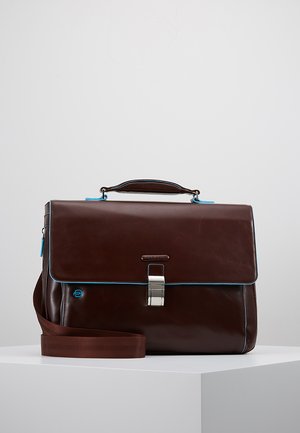 BRIEFCASE WITH FLAP - Borsa porta PC - moro