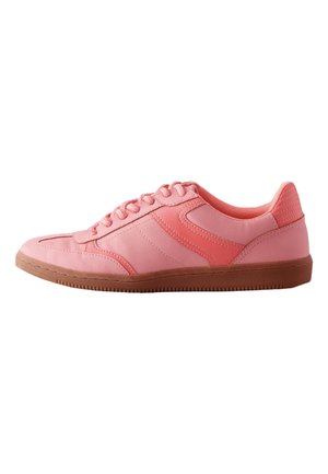 Next, REGULAR FIT - LACE-UP TRAINERS  . - Sneaker low - coral/pink