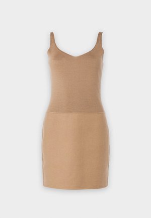 WEEKEND MaxMara LUCY HALE VOLARE - Jumper dress - cammello