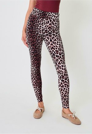 RITA  - Leggings - Hosen - leo cherrywood