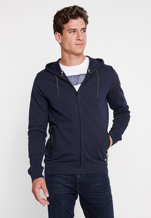 ISCAR - Sweat à capuche zippé - navy