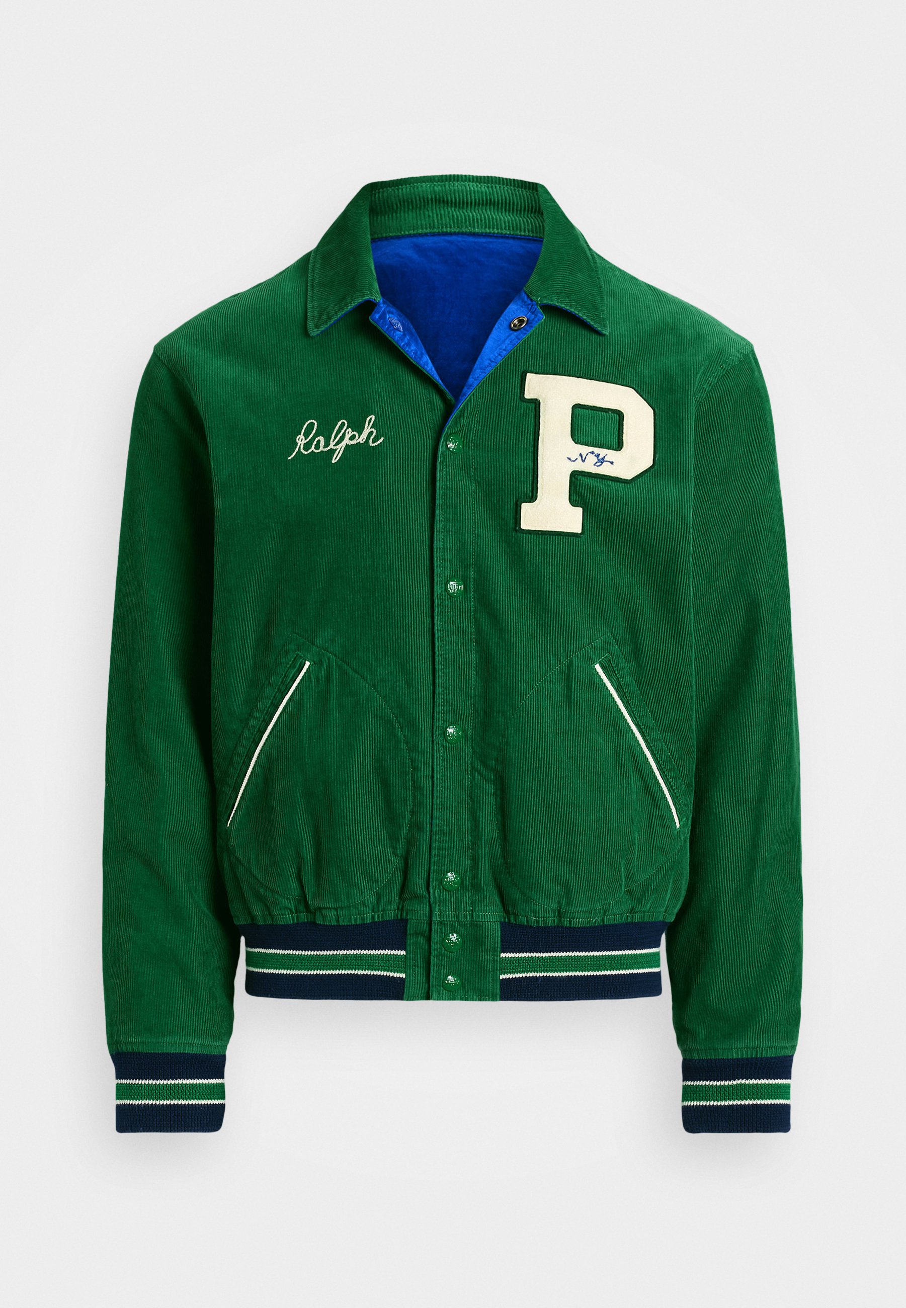 Polo Ralph Lauren REVERSIBLE LETTERMAN JACKET - Bomber Jacket 