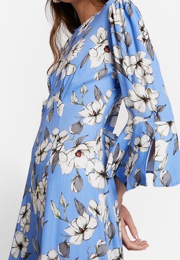 Ghost Maxi dress - royal blue - (Pre-owned) - Zalando.ie