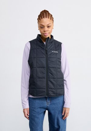 SIENNA HILL™ QUILTED VEST - Waistcoat - black