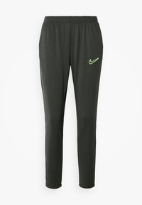 ACADEMY PANTS - Tepláky - anthracite/volt