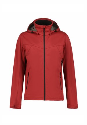 BIGGS - Soft shell jacket - moosbeere