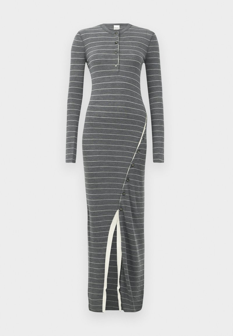 Nanushka Maxi-jurk donkergrijs Nanushka Maxi-jurk donkergrijs