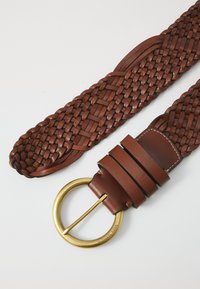MICHAEL Michael Kors WAVE BRAID BELT - Vyö - luggage