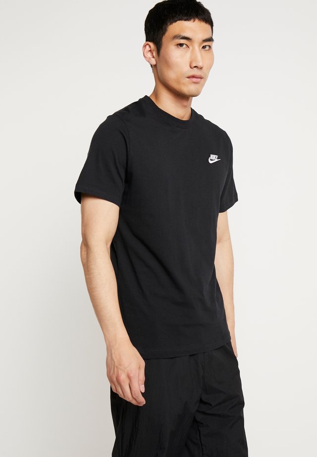 CLUB TEE - T-Shirt basic - black/white