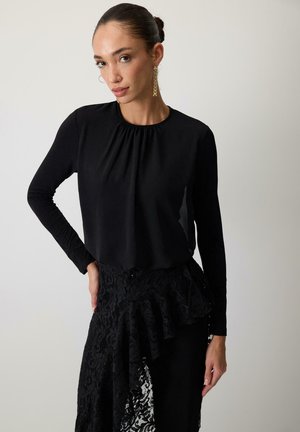 RUCHED - Pusero - black